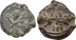 BYZANTINE LEAD SEALS. Uncertain (Circa 6th century).