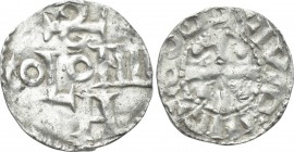 HOLY ROMAN EMPIRE. Otto III (983-1002). Pfennig. Denar. Köln (Cologne).