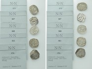 5 German Medieval Coins.