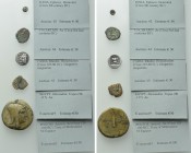 5 Greek and Roman Provincial Coins.