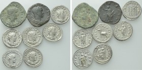 8 Coins of Philip the Arab and his Family.