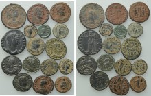 16 Late Roman Coins.