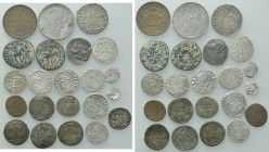 22 Medieval and Modern Coins.