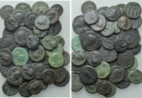 Circa 42 Roman Provincial Coins.