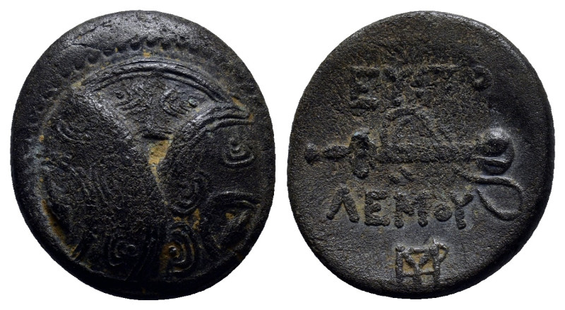 CARIA. Mylasa. Eupolemos (Circa 295-280 BC). Ae. (16mm, 4.2 g) Three overlapping...