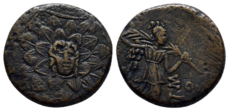 Pontos. Amisos. Time of Mithradates VI Eupator 120-63 BC. Bronze Æ (20mm, 7.1 g)...