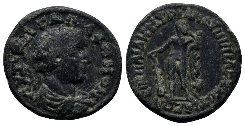 PHRYGIA. Cotiaeum. Gallienus, 253-268. AE (22mm, 6.0 g) Laureate, draped and cui...