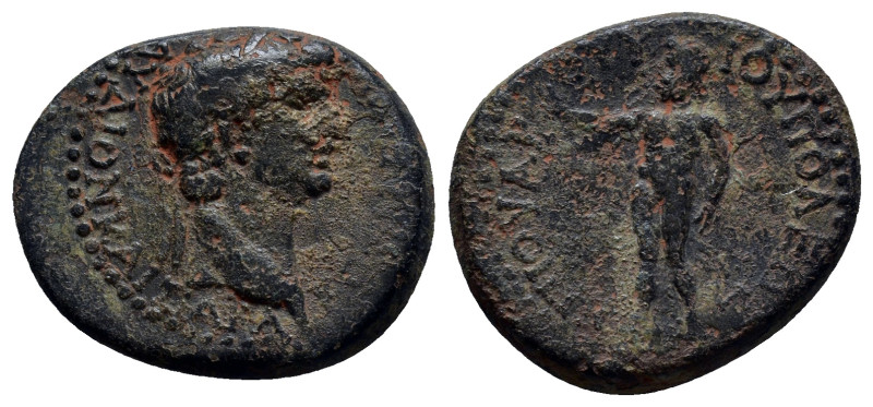 PHRYGIA. Cotiaeum. Claudius,( 41-54 AD). AE Assarion (18mm, 5.4 g) Obv: KOTIAEIΣ...