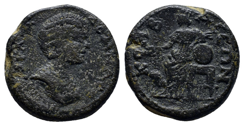 Pisidia, Colbasa, Julia Domna. AD 193-217. AE (23mm, 10.4 g) IOYΛIA ΔOMNA CE, dr...