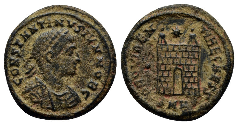 Constantine II, as caesar (Constantine I, 306-337), Nummus, Heraclea, AD 325-326...