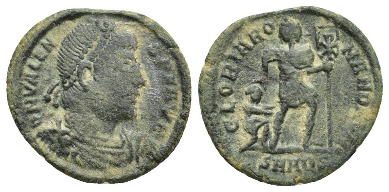 Valens (364-378). Æ (18mm, 2.2 g). Aquileia, 364-367. Diademed, draped and cuira...