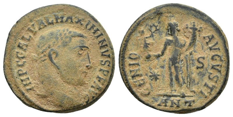 Galerius. A.D. 305-311. BI follis (21mm, 5.3 g). Antioch mint, struck A.D. 312. ...