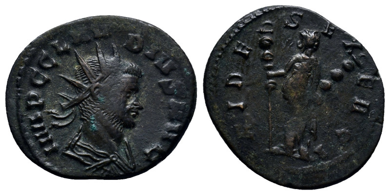 Claudius II Gothicus. AD 268-270. Antoninianus (19mm, 3.3 g). Rome mint. IMP C C...