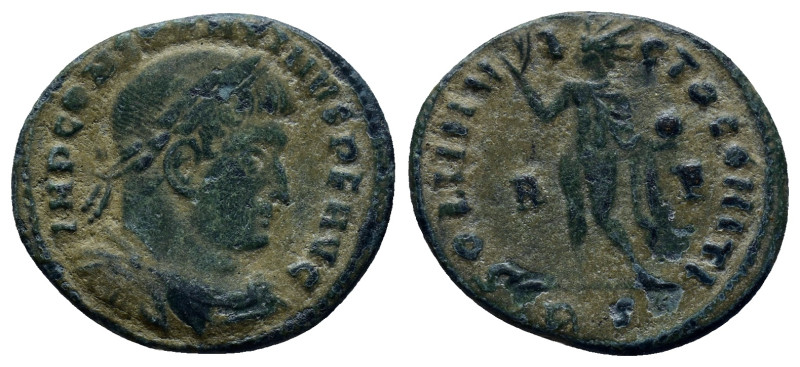 Constantine I. A.D. 307/10-337. AE follis (19mm, 3.1 g). Rome mint, struck A.D. ...