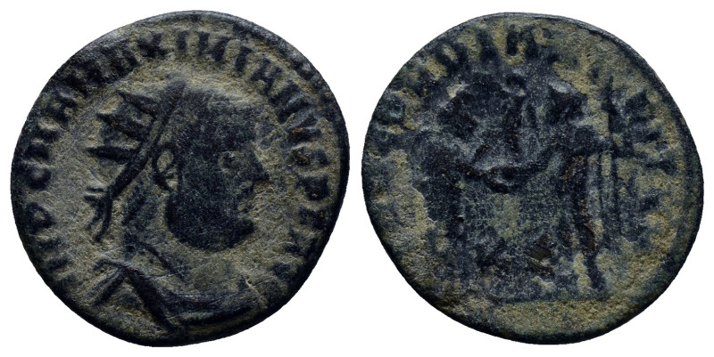 Maximianus Herculius AD 286-305. Cyzicus AE (20mm, 3.3 g) Obv: IMP C MA MAXIMIAN...