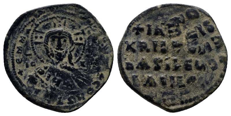 Anonymous Folles. temp. John I, circa 969-976. Æ Follis (29mm, 8.2 g). Constanti...