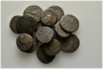Greek coin lot 15 pieces SOLD AS SEEN NO RETURNS.