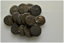 Greek coin lot 14 pieces SOLD AS SEEN NO RETURNS.