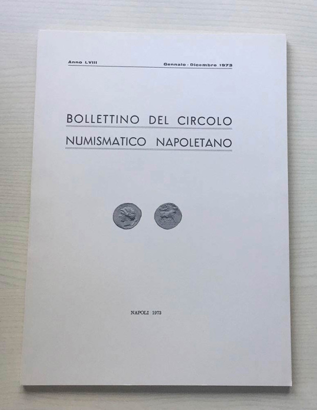 Bollettino del Circolo Numismatico Napoletano. Anno LVIII, Napoli, Gennaio-Dicem...