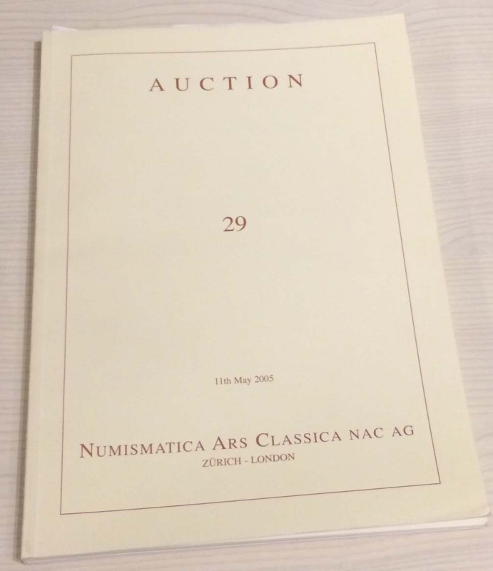 Nac – Numismatica Ars Classica. Auction no. 29. Greek, Roman and Byzantine Coins...