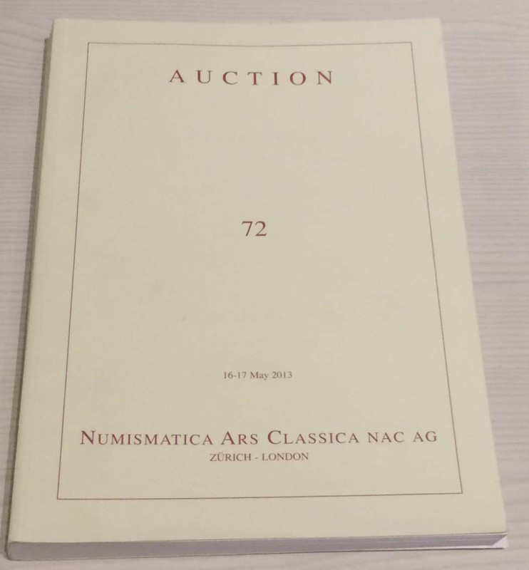 Nac – Numismatica Ars Classica. Auction no. 72. Greek, Roman and Byzantine Coins...