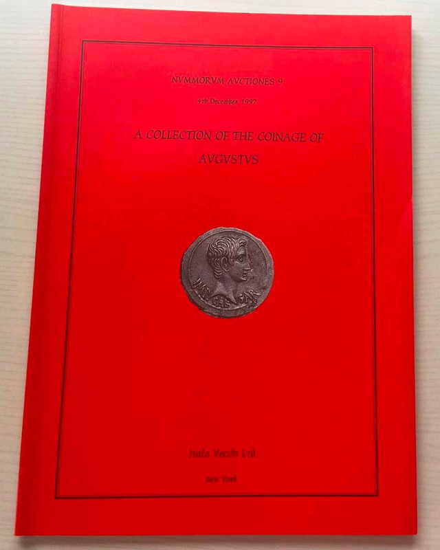 Vecchi Italo. Nummorum Auctiones 9. A Collection of The Coinage of Augustus. New...