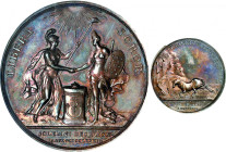 1782 Holland Receives John Adams as Envoy Medal. Betts-603. Silver. Specimen-63 (PCGS).
44.7 mm. Boldly reflective and highly attractive, with beauti...