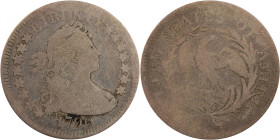 1796 Draped Bust Quarter. B-2. Rarity-3. Good-4 (PCGS).
Offered is a desirable circulated survivor of this historic and key date issue in the early q...