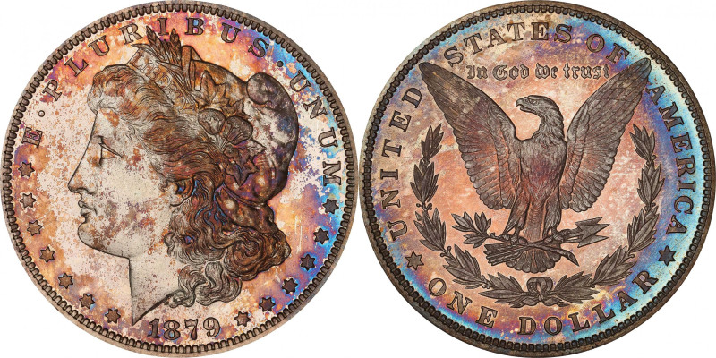 1879 Morgan Silver Dollar. Proof-65+ (PCGS). CAC.
Those who appreciate both ori...