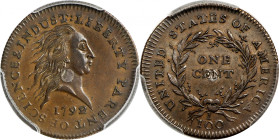 1792 Cent. Silver Center. Judd-1, Pollock-1. Rarity-6+. Copper with Silver Plug. Reeded Edge. MS-61 BN (PCGS). CAC.
Since our last offering of this c...