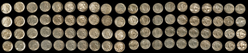 Original Roll of 1923-S Buffalo Nickels. (PCGS).
One of the rarest and most rem...