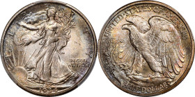 1934-S Walking Liberty Half Dollar. MS-67 (PCGS).
This is a phenomenal condition rarity in a 1934-S Walking Liberty half dollar. Both sides exhibit g...