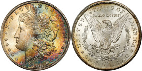 1883-CC Morgan Silver Dollar. MS-67+ (PCGS). CAC.
An exceptionally attractive example of this popular and conditionally challenged Carson City Mint M...