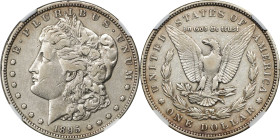 1895 Morgan Silver Dollar. Proof-25 (NGC).
The strong demand enjoyed by Morgan dollars in today's numismatic market guarantees that multiple offering...