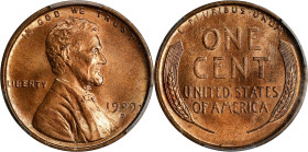 1909-S/S Lincoln Cent. FS-1502. S/Horizontal S. MS-66+ RD (PCGS). CAC.
Beautiful light rose surfaces are fully frosted in finish with razor sharp str...