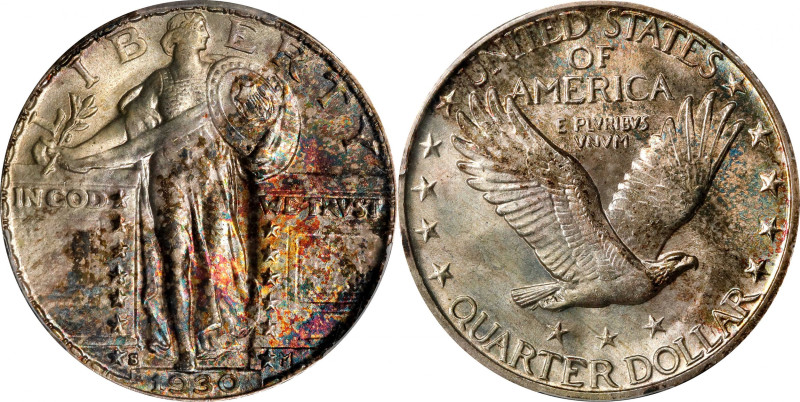 1930-S Standing Liberty Quarter. MS-66 FH (PCGS).
This captivating Gem exhibits...