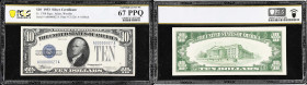 Fr. 1700. 1933 $10 Silver Certificate. PCGS Banknote Superb Gem Uncirculated 67 PPQ. Low Serial Number.
Other than the ultra-high denomination $5000 ...