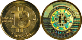2011 Casascius 1 Bitcoin. Loaded. Firstbits 13K7EBoF. Series 1. CASACIUS Error. Brass. MS-66 (ANACS).
Loaded with 1 BTC. This 2011 Casascius 1 Bitcoi...
