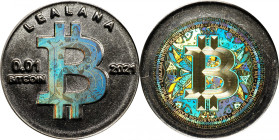 2021 Lealana "Bitcoin Cent" 0.01 Bitcoin. Loaded. Firstbits 1GNnyJeA. Serial No. 17. Rainbow Design B. Nickel Brass. MS-67 (ICG).
Loaded with 0.01 BT...