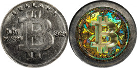 2021 Lealana "Bitcoin Cent" 0.01 Bitcoin. Loaded. Firstbits 1BnihW49. Serial No. 17. Normal Finish. Nickel Brass. MS-65 (ICG).
Loaded with 0.01 BTC. ...