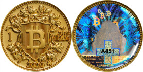 2020 Alpen Coin 0.001 Bitcoin. Loaded. Serial No. A451. Matte Finish. Brass. MS-68 (ICG).
Loaded with 0.001 BTC. Alpen Coin is a Swiss company "made ...