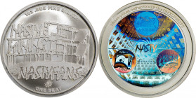 2014 NastyFans "1 Seat" Silver Medal. Firstbits 1Nasty6L. MS-69 (ICG)
Unfunded and non-loaded. A fun, innovative, and practical concept, this medal w...