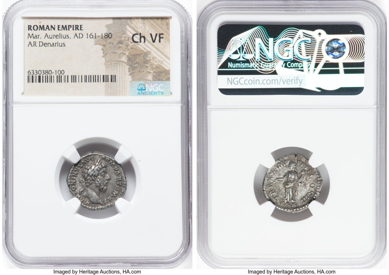 ANCIENT LOTS. Roman Imperial. Lot of five (5) AR denarii. NGC Choice VF-XF. Incl...