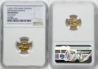 Nayakas of Chitradurga. Madakeri Nayaka gold Pagoda ND (1565-1779) AU Details (Cleaned) NGC, KM-Unl. Fr-381. 3.24gm. HID09801242017 © 2022 Heritage Au...