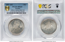 Oscar II "Silver Jubilee" 2 Kronor 1897-EB MS65 PCGS, KM762. HID09801242017 © 2022 Heritage Auctions | All Rights Reserved