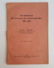 Monographien. Mittelalter und Neuzeit. Bahrfeldt, M.


Die Notmünzen der Provinzen Ost- und Westpreußen 1916-1921. Halle (Saale) 1930. 40 S., 4 Tfn...