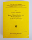 Monographien. Mittelalter und Neuzeit. Bernheimer, F.


Georg Wilhelm Vestner und Andreas Vestner. Zwei Nürnberger Medailleure. (Miscellanea Bavari...