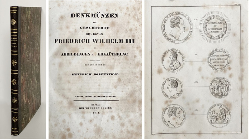Monographien. Mittelalter und Neuzeit. Bolzenthal, H.


Denkmünzen zur Geschi...
