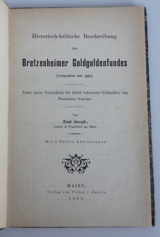 Monographien. Mittelalter und Neuzeit. Joseph, P.


Historisch-kritische Besc...