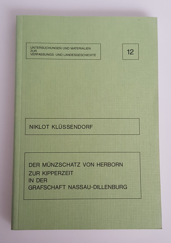 Monographien. Mittelalter und Neuzeit. Klüssendorf, N.


Der Münzschatz von H...